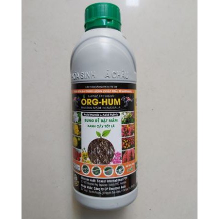 Phân bón lá đa trung lượng ORG-HUM giúp Ra rễ Bật Mầm 1 lít
