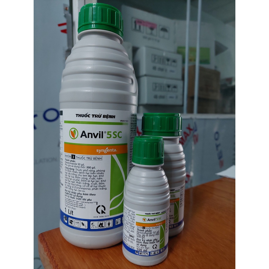 THUỐC TRỪ NẤM BỆNH ANVIL 5SC 250ML