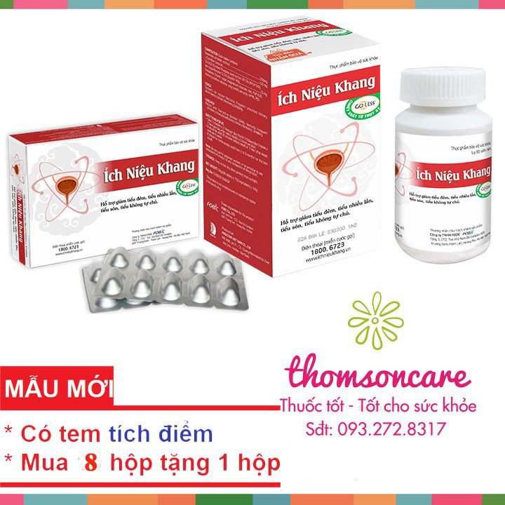 Ích Niệu Khang hỗ trợ giảm tiểu đêm - Có tem tích điểm tặng quà hấp dẫn | BigBuy360 - bigbuy360.vn