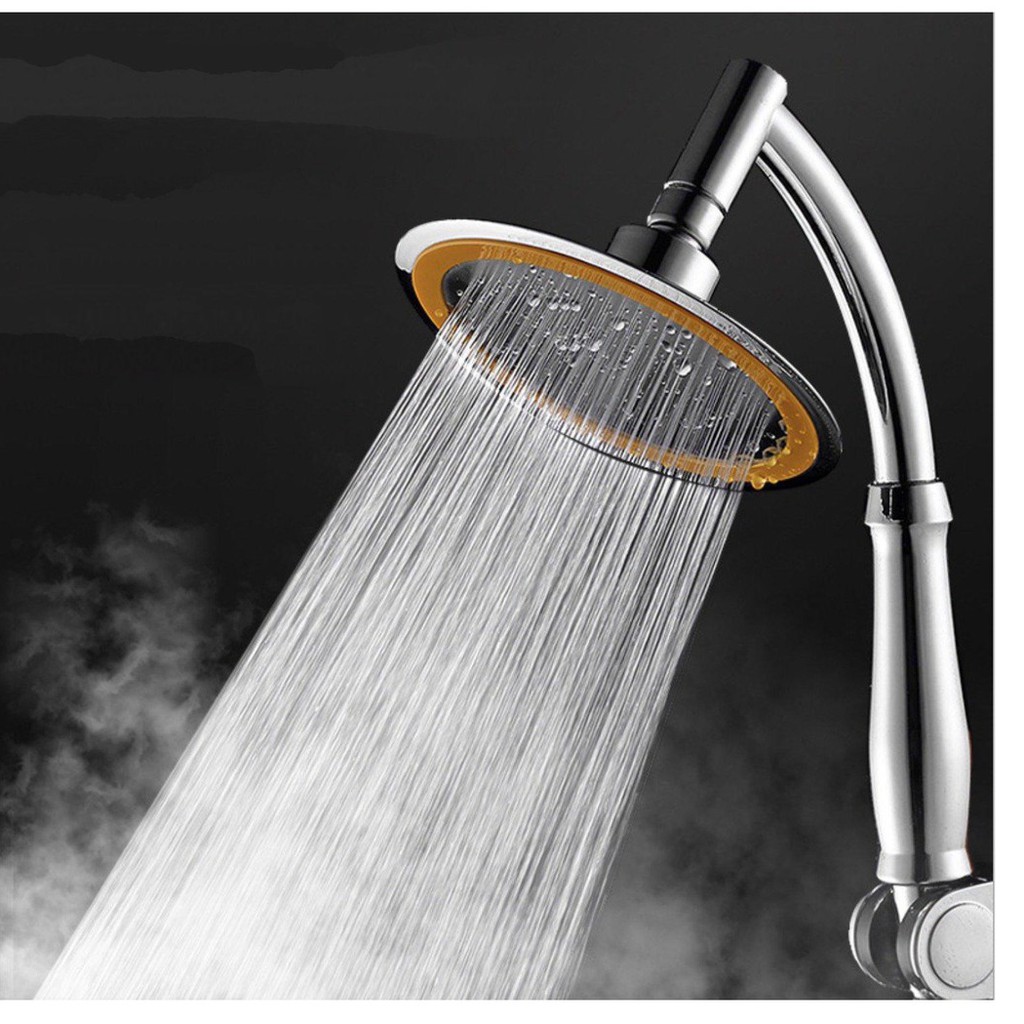 Bộ vòi sen tắm đứng treo tường tăng áp EUROHOME 1,5m dây + giá treo 