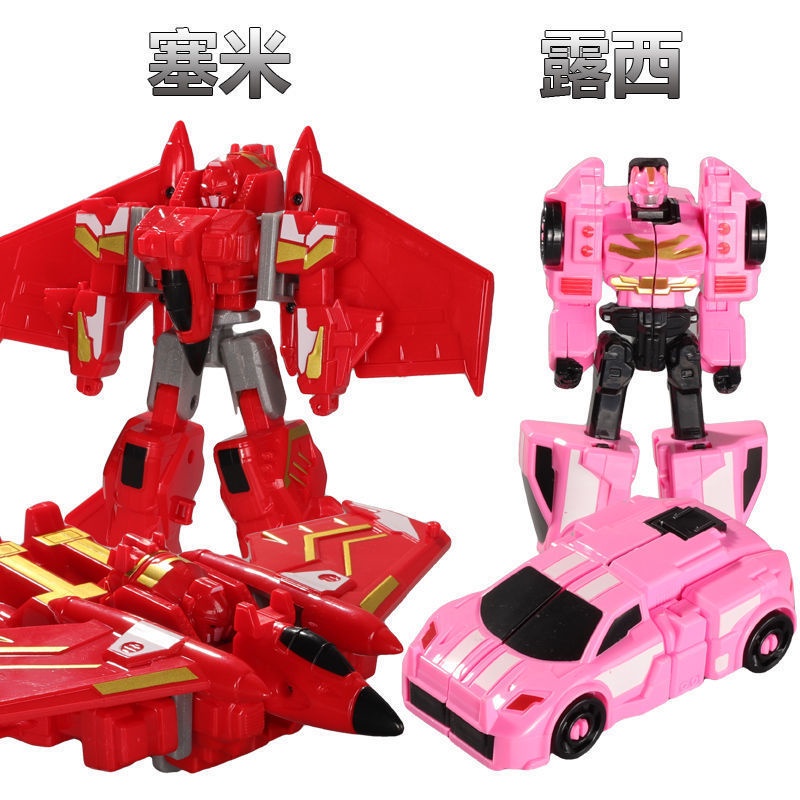 Đồ Chơi Xe Hơi Robot Biến Hình Mini x Mecha Ford Boy King Kong Fit +!