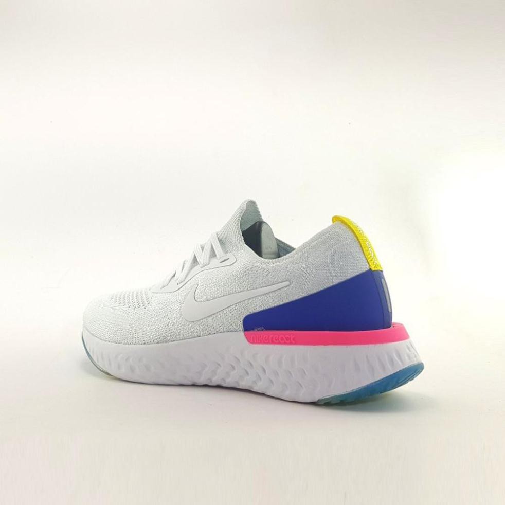 Xả 12.12 Good - Giày sneaker Epic react flyknit white pink 2020 > ' 2021 L * XX ࿋ོ༙ `