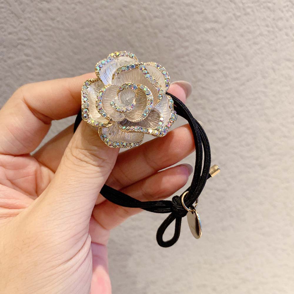 Dây Buộc Tóc Hình Hoa Xinh Xắn Dành Cho Nữ