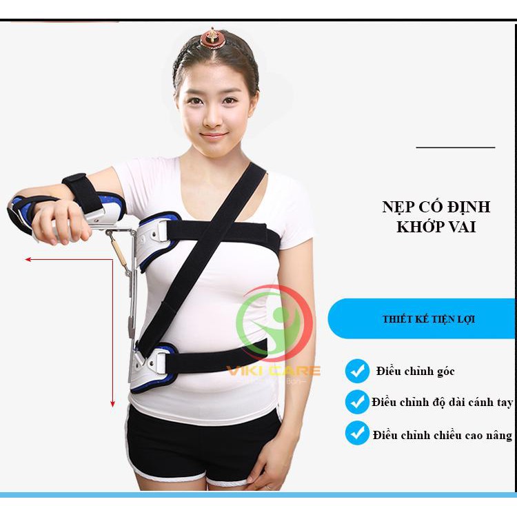 Nẹp Cố Định Gãy Xương Bả Vai - Cố Định Tay Gãy - Trật Khớp Bả Vai