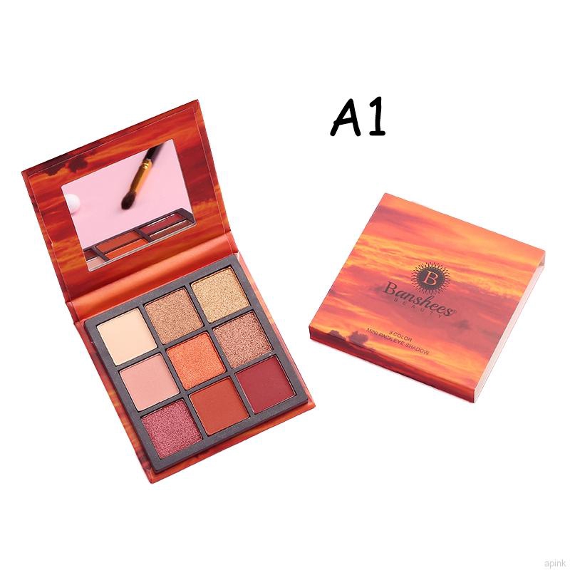 Bảng phấn mắt 9 màu ánh lấp lánh chống nhòe lâu trôi | BigBuy360 - bigbuy360.vn