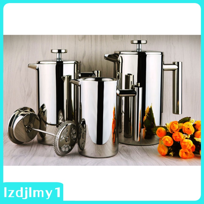 Speedy World 350ml Tea Coffee Maker French Coffee Plunger Press Plunger Stainless Steel