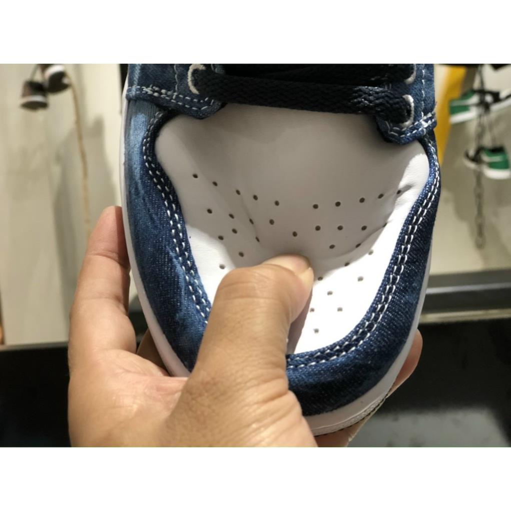 [MIỄN PHÍ SHIP] Giầy Thể Thao Air Jordan Low denim jeans màu xanh da bò | BigBuy360 - bigbuy360.vn
