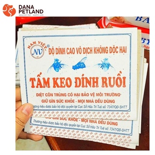 Keo dính ruồi siêu dính - miếng keo dán dính ruồi loại tốt