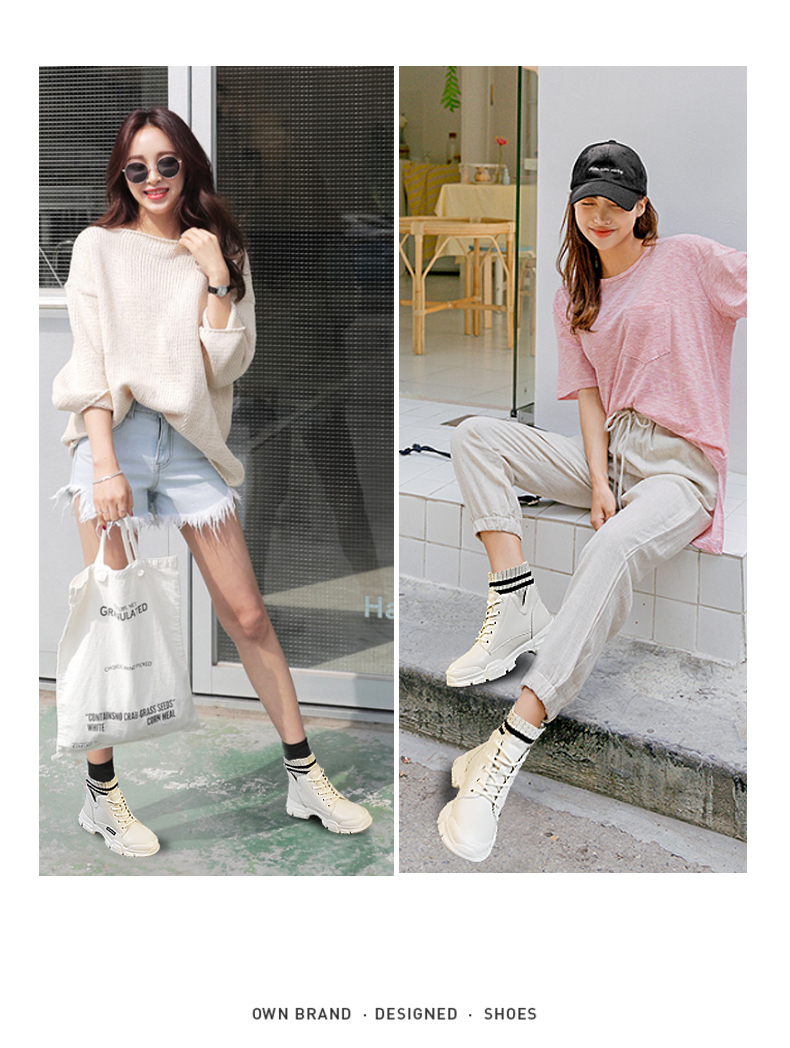 Giày Bốt Phong Cách Anh Quốc Cổ Cao Đế cao 3P | BigBuy360 - bigbuy360.vn