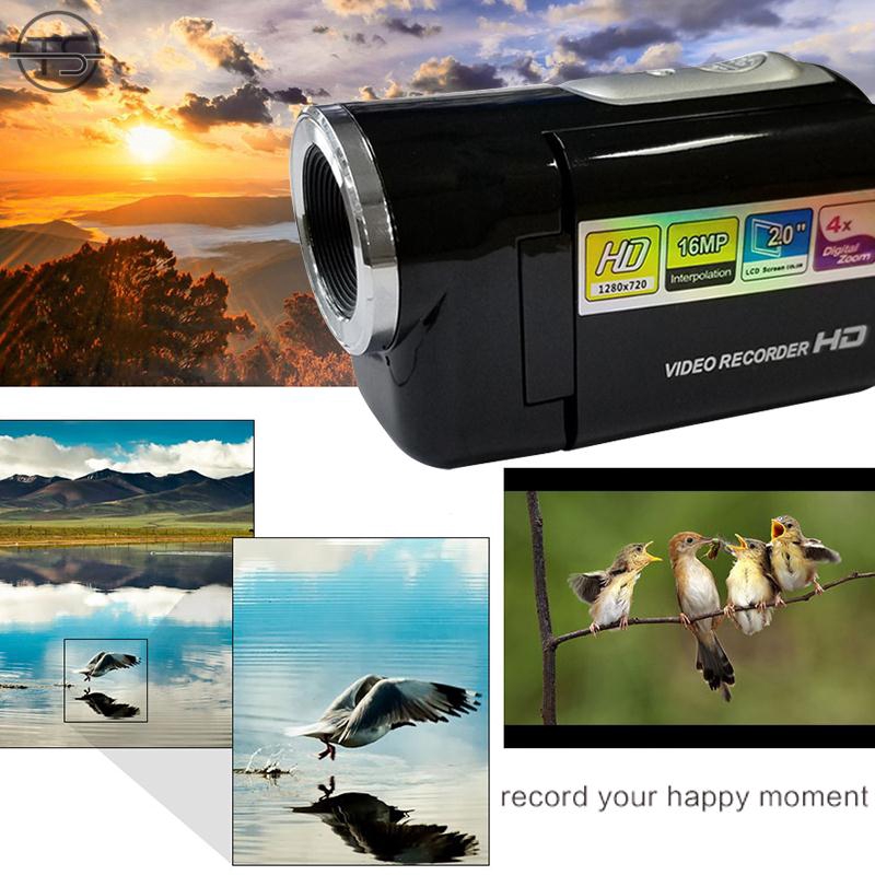 SONG 2''LCD 16MP Video Camera Camcorder 2''LCD 16MP DV Camcorder FULL HD 4X Zoom Digital Wedding Record 1080P