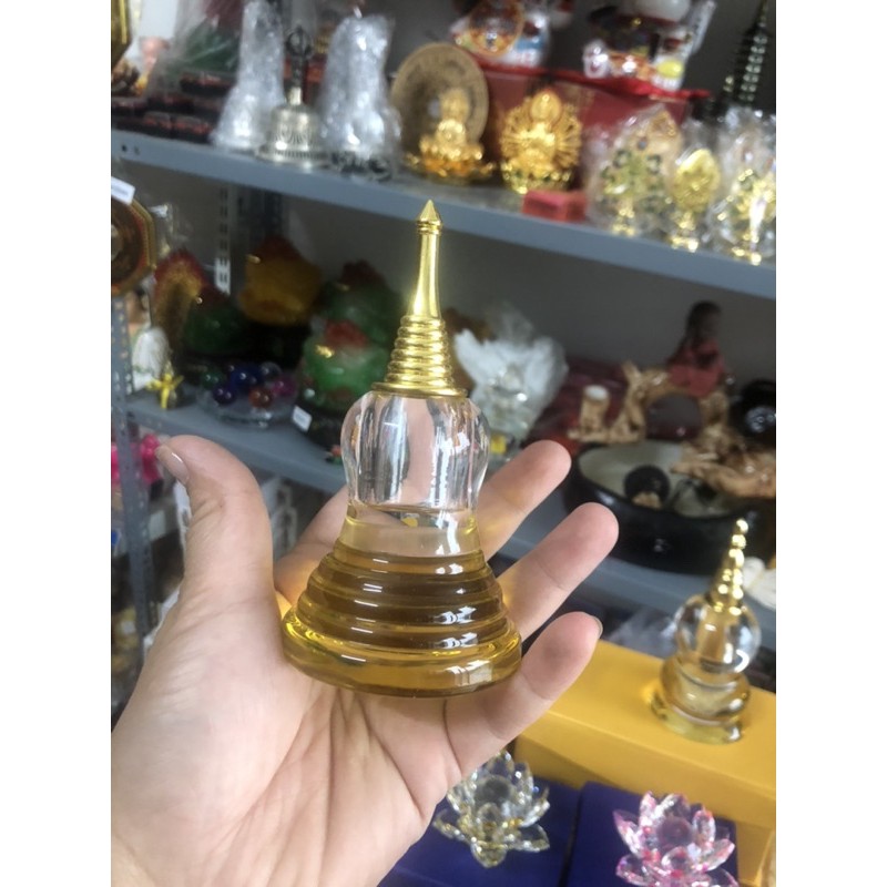 Tháp xá lợi pha Lê cao cấp - tháp để xá lợi