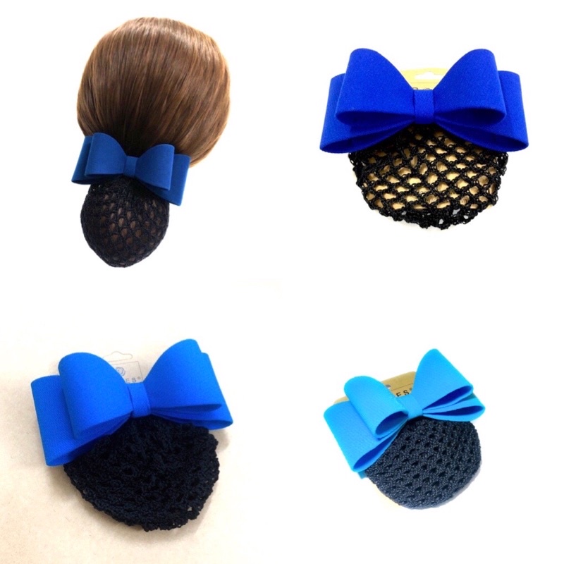 Kẹp tóc nơ lưới búi ROSES Hair Accessories