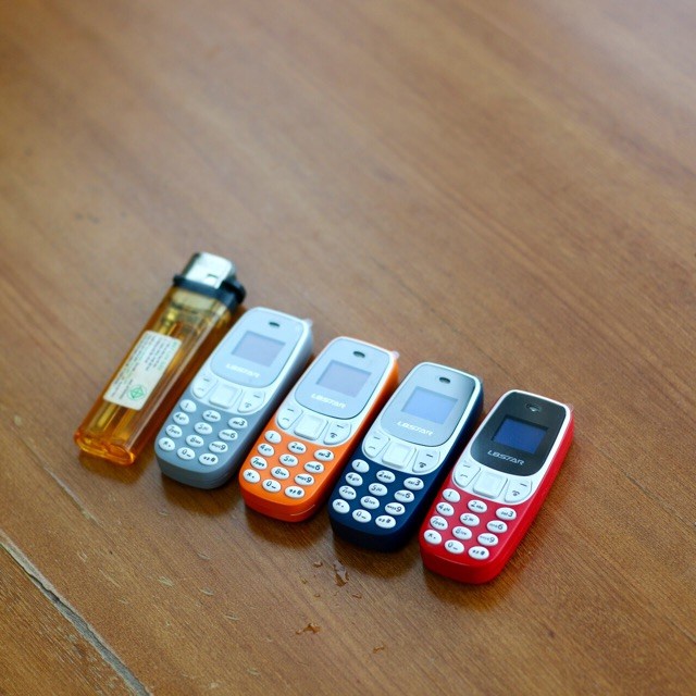 Điện thoại mini siêu nhỏ L8Star BM10 0.66 inch 2 sim 2 sóng, nghe nhạc, thay đổi giọng nói