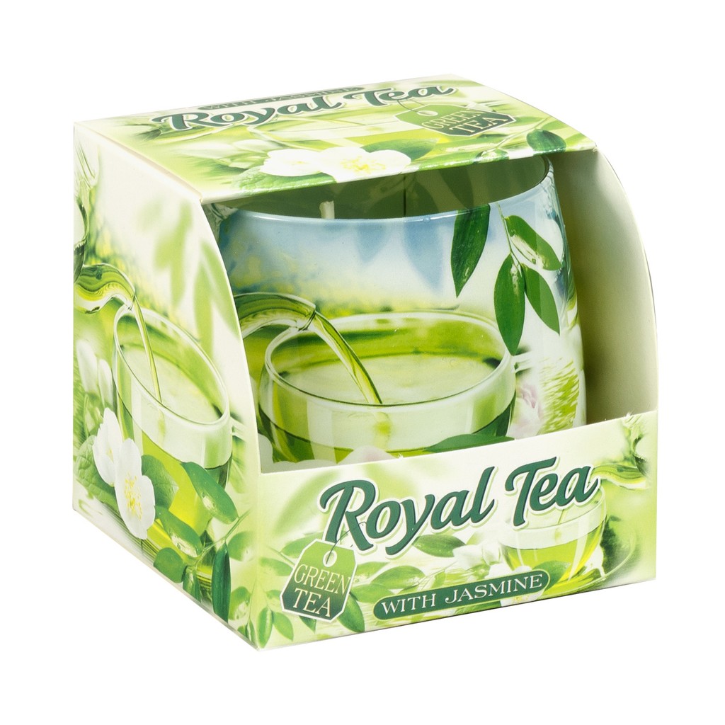 Ly nến thơm Bartek Candles BAT2152 Royal Tea 100g (Hương trà hoàng gia)