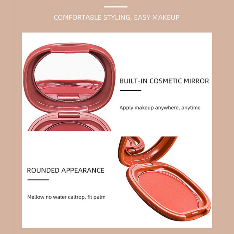 Phấn má hồng sáng màu da lâu trôi có gương | BigBuy360 - bigbuy360.vn