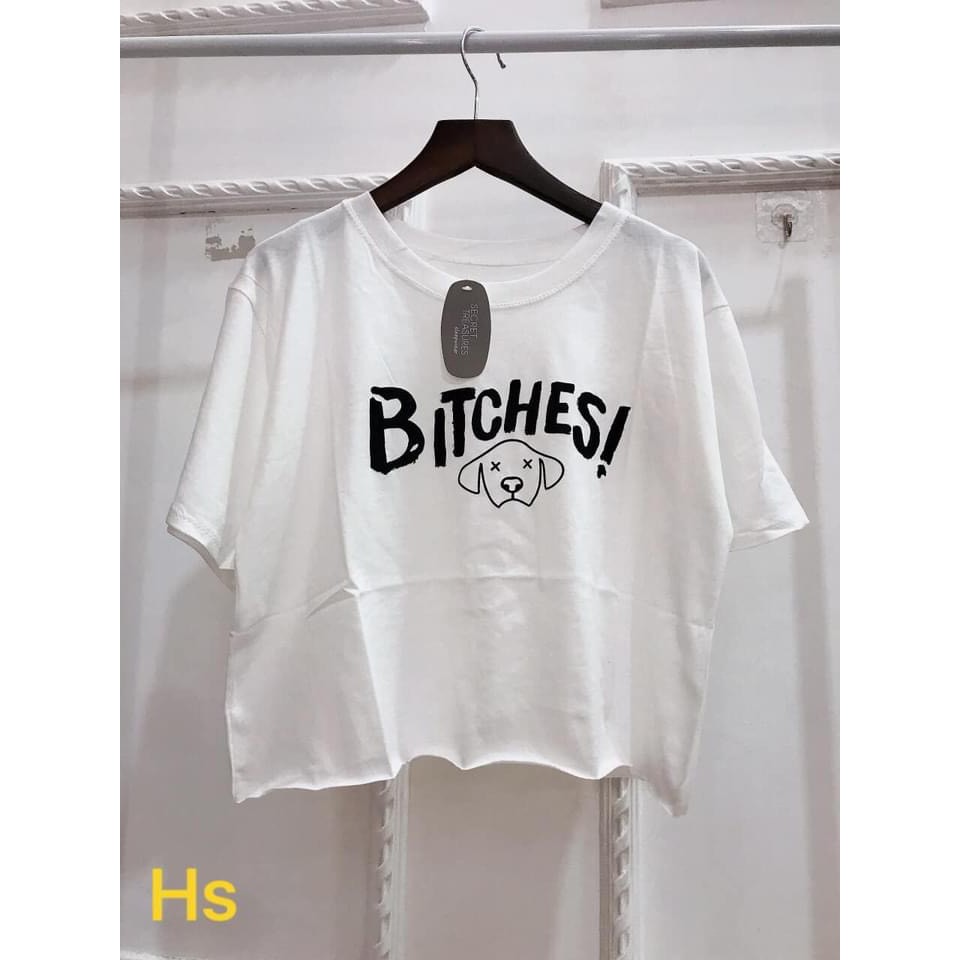 Áo Crt Bit Zaclang Logo Ngực Áo Croptop Chất Liệt Cotton Xưởng May DCS
