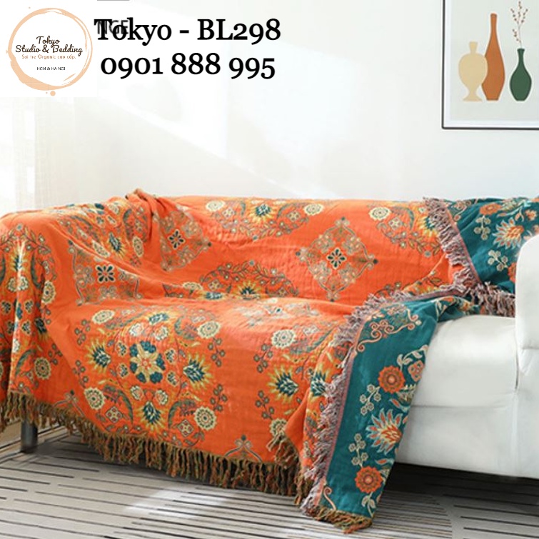 S63_Chăn Xô Organic Cotton Dòng Cao Cấp