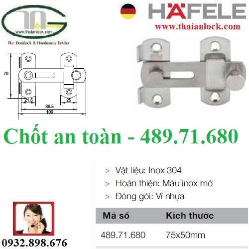 Chốt an toàn - 489.71.680