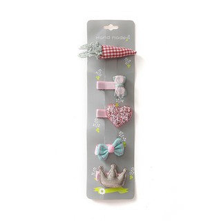 Set kẹp tóc siêu dễ thương cho bé set 5 cái