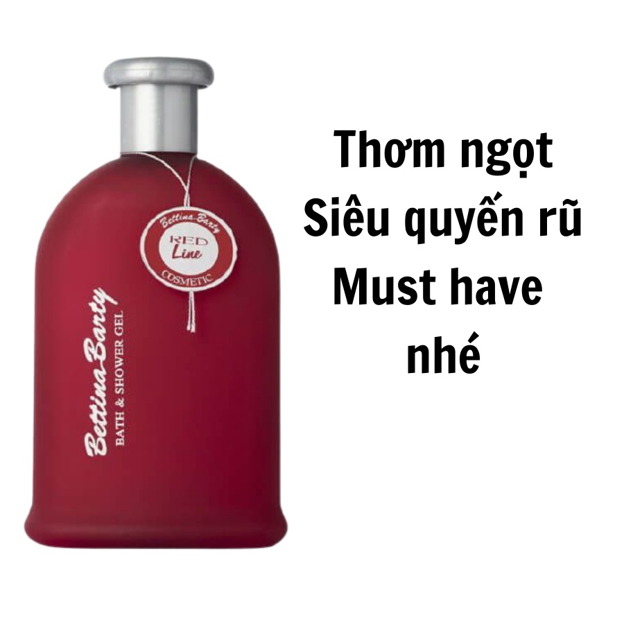 Sữa tắm nước hoa  bettina barty Đức 500ml | BigBuy360 - bigbuy360.vn