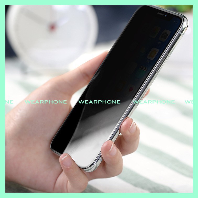 Kính cường lực chống nhìn trộm 12/13ProMax/12Pro/6/6s plus/6/SE/7plus/8/8plus/x/xs/xs max/11/11 pro/11 promax wearphone