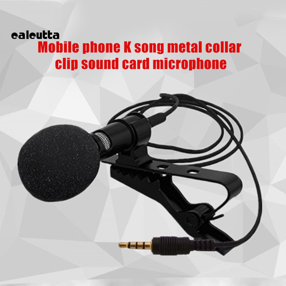 Micro Kẹp Áo Có Dây Rảnh Tay Cổng 3.5mm Cho Loa