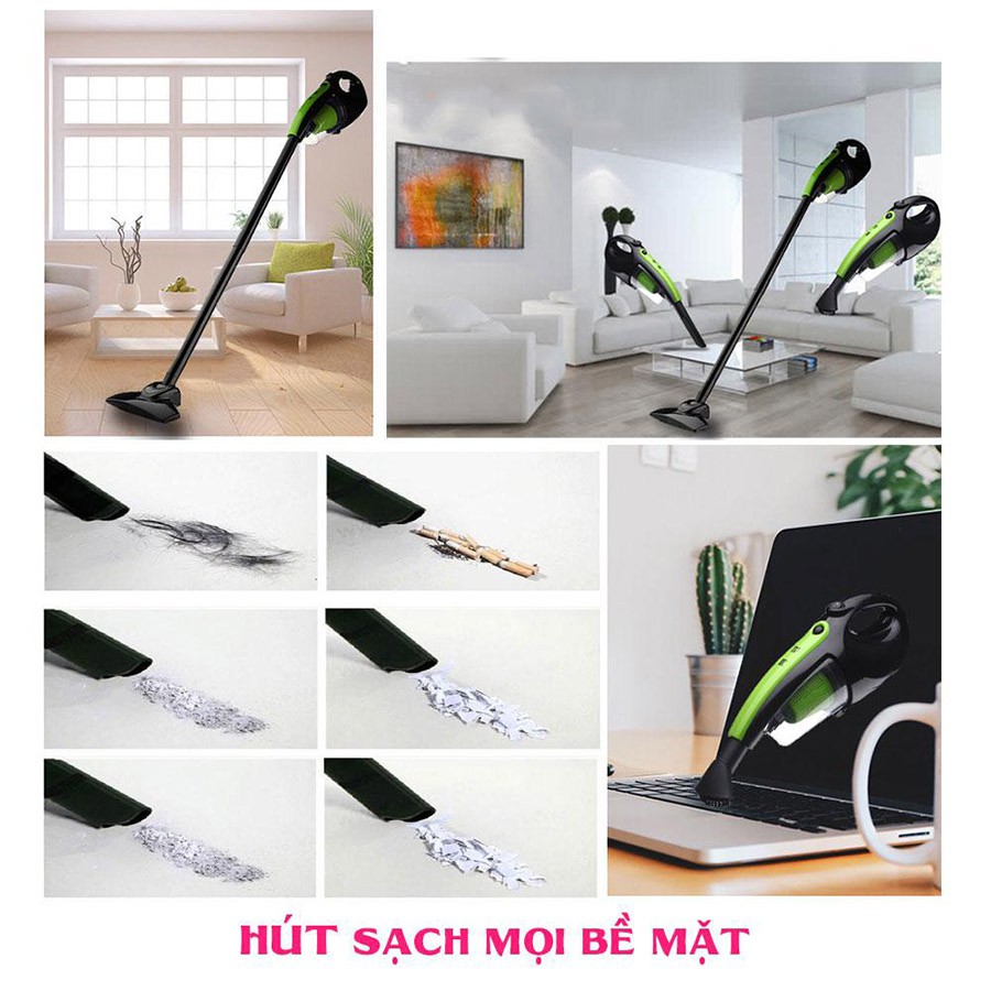 Máy hút bụi cầm tay, Máy hút bụị gia đình mini 3C công suất lớn, hút siêu mạnh tiết kiệm điện Bảo hành 12 tháng uy tín