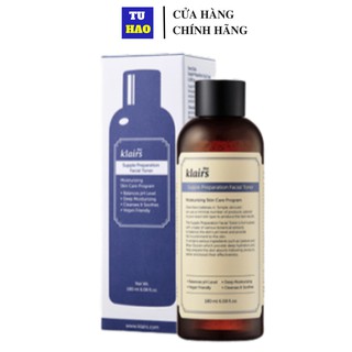 Nước hoa hồng DEAR KLAIRS SUPPLE PREPARATION FACIAL TONER 180ml