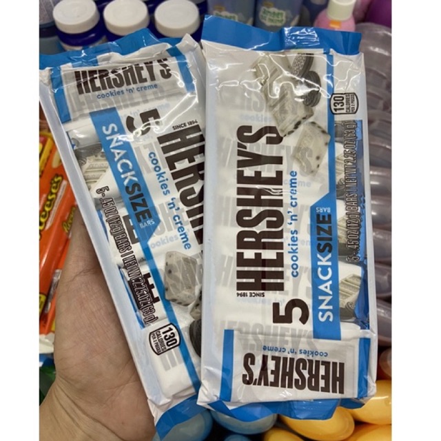 Socola Hershey Cookies Cream 63g