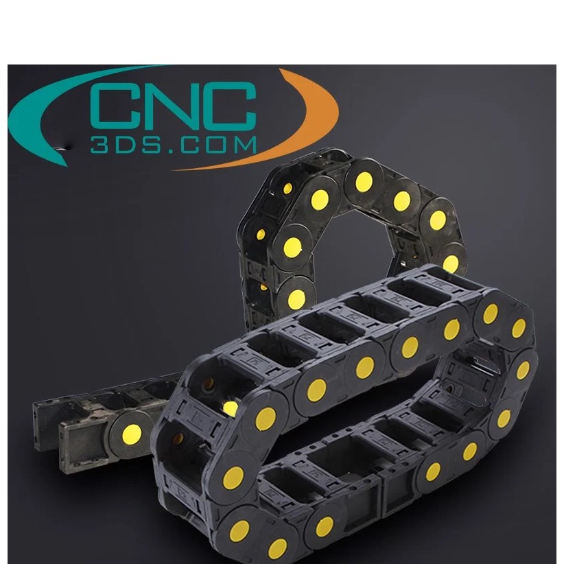 Xích nhựa luồn dây điện loại 7*7, 10*15, 15*20, 15*30, 18*25, 18*37, 18*50
