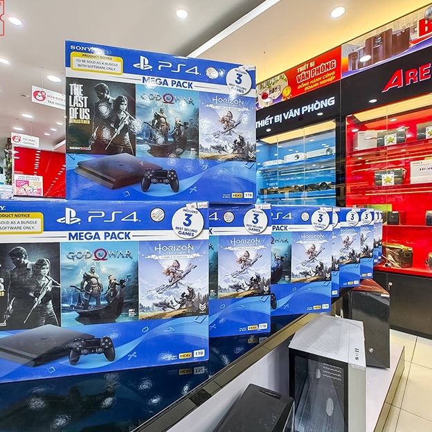 Đồ chơi máy chơi game cầm tay online gaming chơi game giá rẻ điện tử cao cấp hiện đại loại Playstation PS4 Slim 1TB SONY