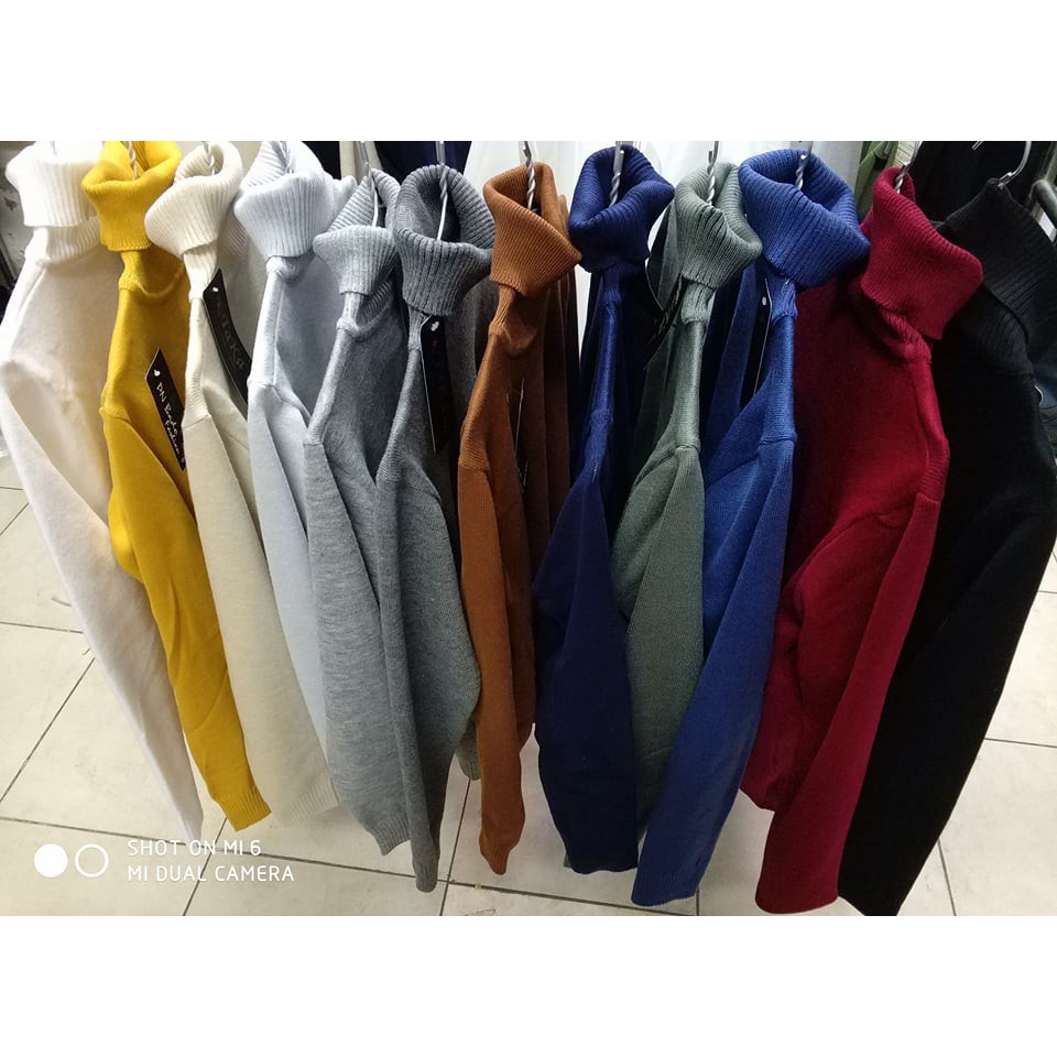 [Hangsieure] [SALE]Combo 2 áo len nam cổ lọ đủ 9 màu từ 48-70kg chất lượng cao [có video] | BigBuy360 - bigbuy360.vn
