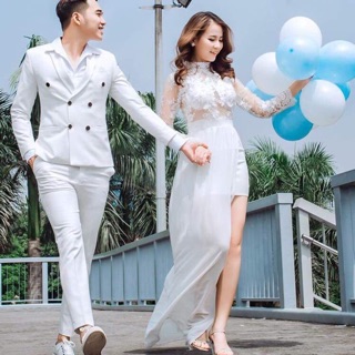 Váy dạ hội xẻ tà sang chảnh