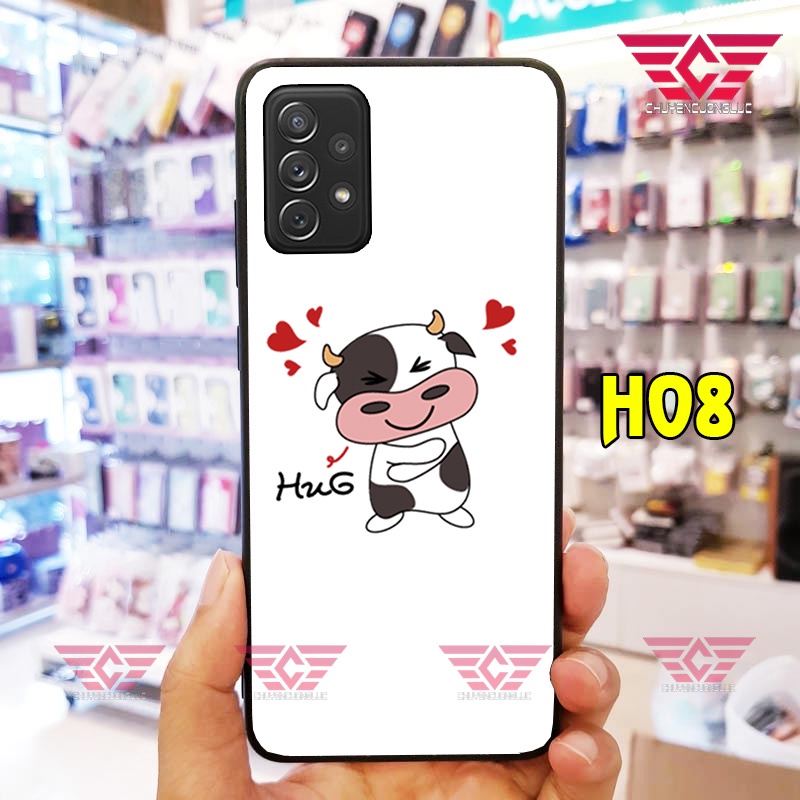 ỐP LƯNG SAMSUNG A31 - A51 - A71 - M51 - A12 - A30S - A50 - A50S HÌNH BÒ SỮA CUTE