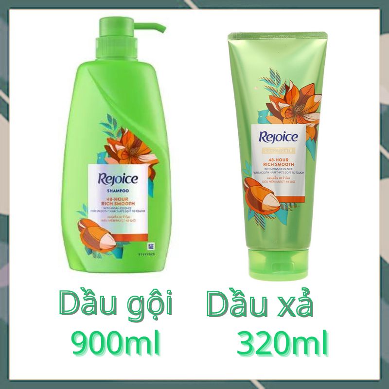 Dầu gội , Dầu xả rejoice siêu mượt chai 650ml