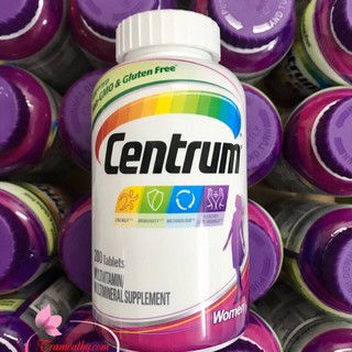 centrum women Centrum nữ vitamin tổng hợp cho nữ dưới 50 tuổi