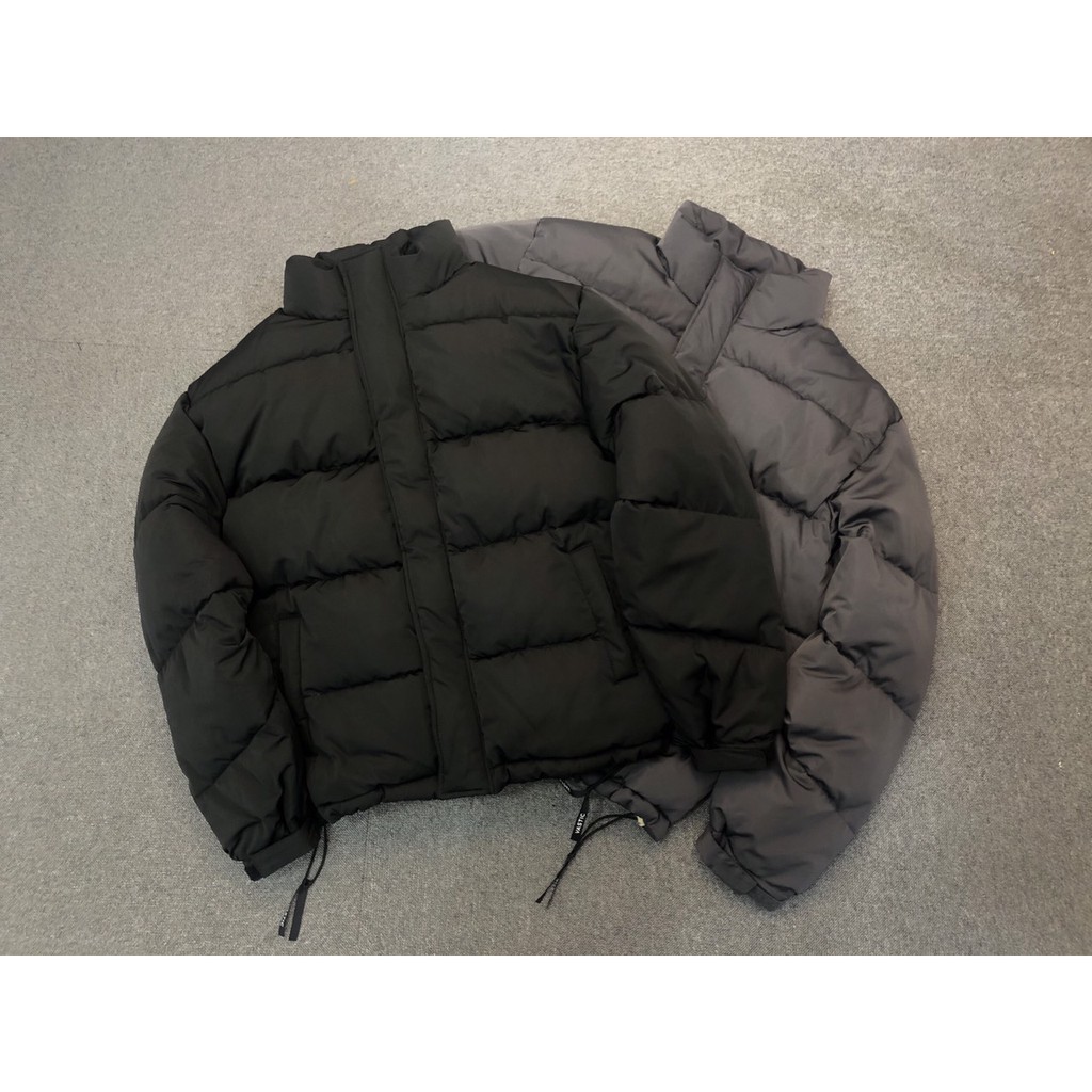 Áo Vastic Puffer xám charcoal