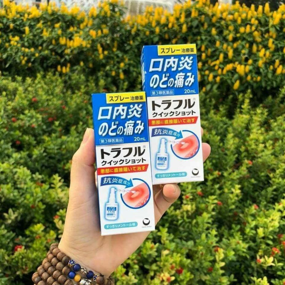 XỊT GIẢM SƯNG ĐAU KHI BỊ NHIỆT MIỆNG CỦA NHẬTCHÍNH HÃNG DÙNG ĐƯỢC CHO BÉ 2 TUỔI TRỞ LÊN