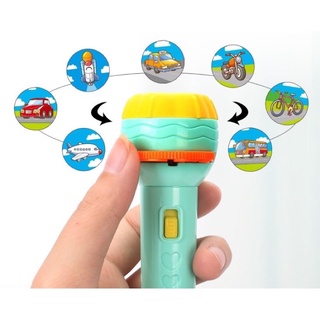 Đèn pin chiếu ảnh, 24 hình cho bé cực thích