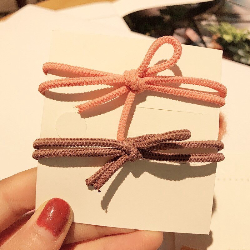 Cột tóckiểu Hàn Quốc dễ thương