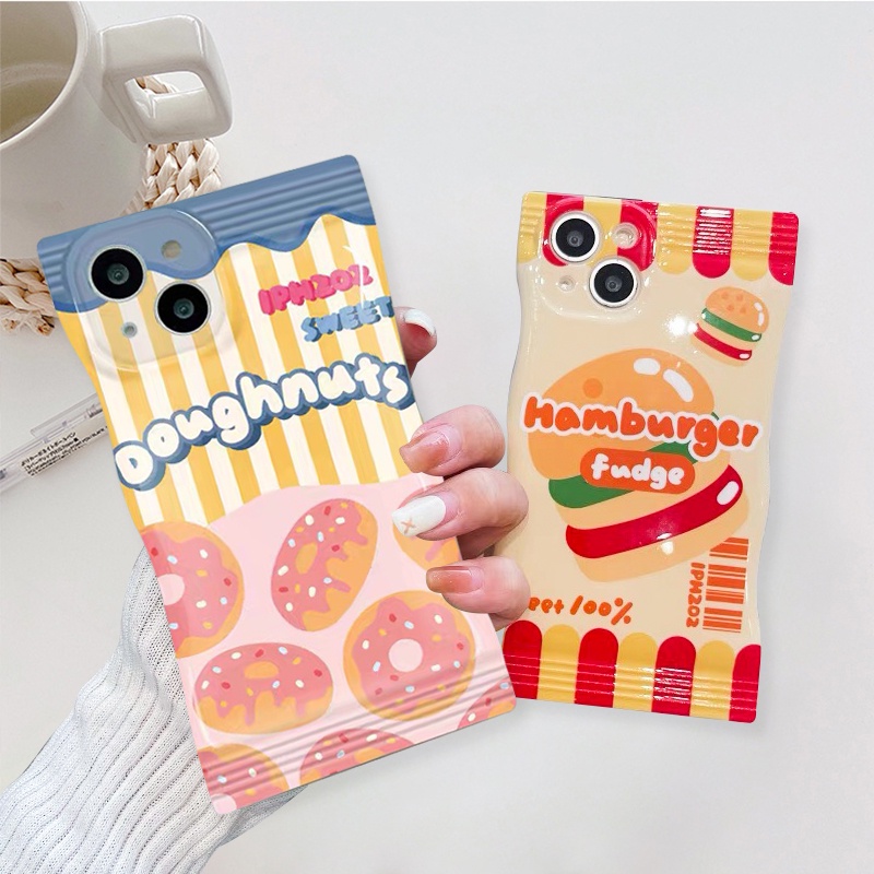 Ốp lưng iphone vỏ kẹo nền bóng donut 6/6splus/7/7plus/8/8plus/x/xr/xs/11/12/13/14/pro/max/plus/promax- SALE HOT K5-8