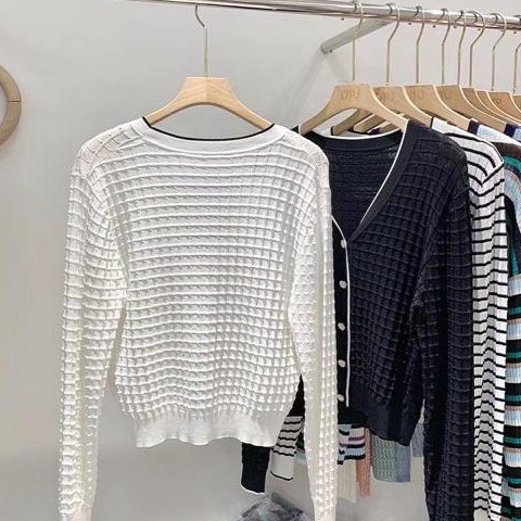 Áo Khoác Cardigan Mỏng Tay Dài Chống Nắng Thời Trang Cho Nữ