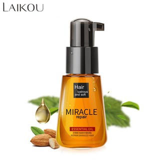 Dầu Argan Ma-rốc Laikou cao cấp chăm sóc phục hồi tóc hư tổn