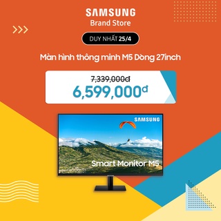 [Mã ELMALL1TR giảm 5% đơn 3TR] Màn hình thông minh Samsung M5 Dòng 27inch LS27AM500