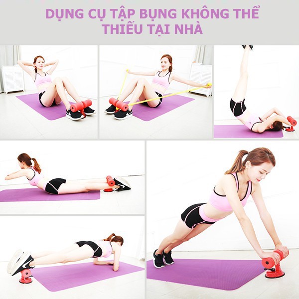 Dụng Cụ Tập Bụng Tại Nhà Đế Hút Chân Không Tiện Lợi