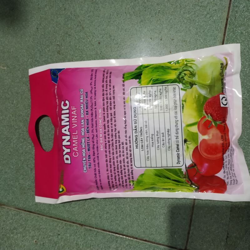 Phân Gà Hữu Cơ Nhật Bản Dynamic gói 1kg