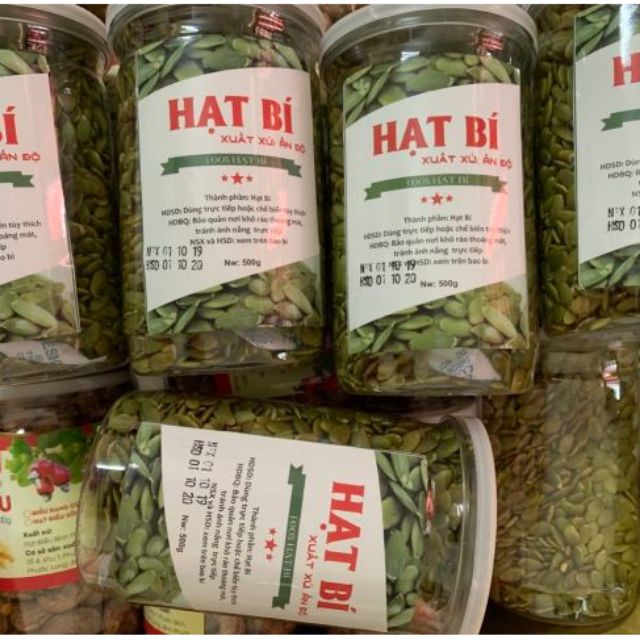 HẠT BÍ tách vỏ