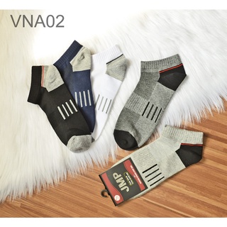 JMP - Vớ Tất Nam Cổ Thấp - Kẻ Sọc Nhiều Màu - VNA02