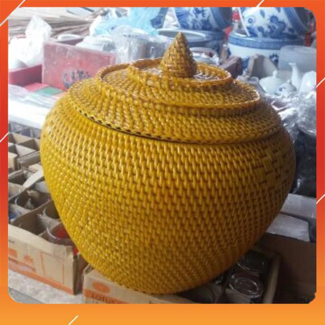 Giỏ ủ ấm tích kèm ấm tích