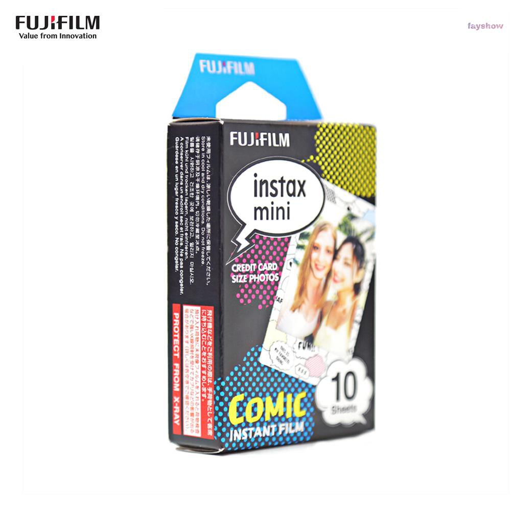 10 Giấy In Ảnh Cho Máy Ảnh Fujifilm Instax Mini 9 / 8 / 7s / 25 / 50s / 70 / 90